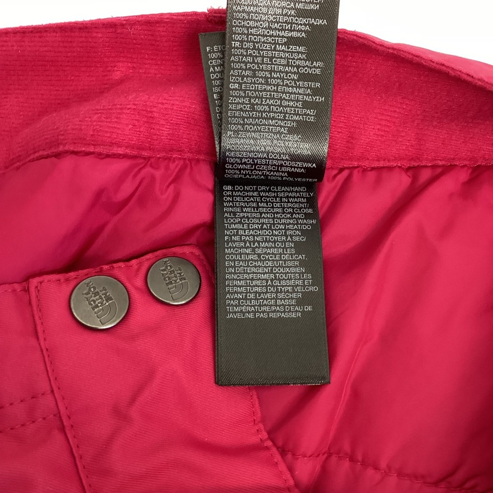 The North Face Women’s Sally Ski Snow Pants in Cerise Pink | Small - Picture 12 of 16